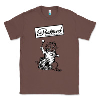 Chestnut retro man postcard records Classic Tee - tuanDangUi