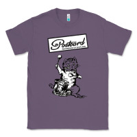 Lavender retro man postcard records Classic Tee - tuanDangUi