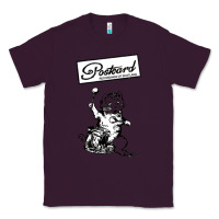 Plum retro man postcard records Classic Tee - tuanDangUi