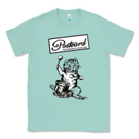 Seafoam retro man postcard records Classic Tee - tuanDangUi