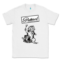 White retro man postcard records Classic Tee - tuanDangUi