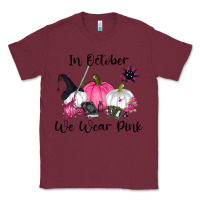Burgundy in october we wear pink Classic Tee - RanaPortraitStore