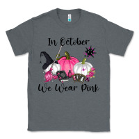 Charcoal Heather in october we wear pink Classic Tee - RanaPortraitStore