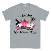 Heather Grey in october we wear pink Classic Tee - RanaPortraitStore