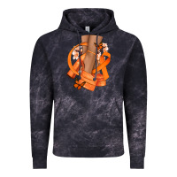 Cloud Black Kidney Cancer diva orange ribbon Vintage Hoodie - NancyCooperArtShop