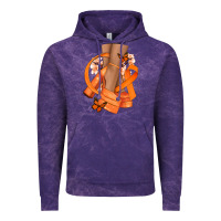 Cloud Purple Kidney Cancer diva orange ribbon Vintage Hoodie - NancyCooperArtShop