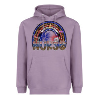 Lavender american nurse Heavyweight Hoodie - SublimationCraftShop