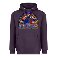Plum american nurse Heavyweight Hoodie - SublimationCraftShop