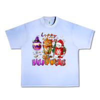 Grape Ice Happy Hallothanksmas wine glass and coffee Urban Heavy Tee - NancyCooperArtShop