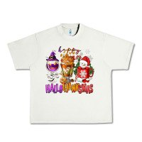 Pistachio Happy Hallothanksmas wine glass and coffee Urban Heavy Tee - NancyCooperArtShop