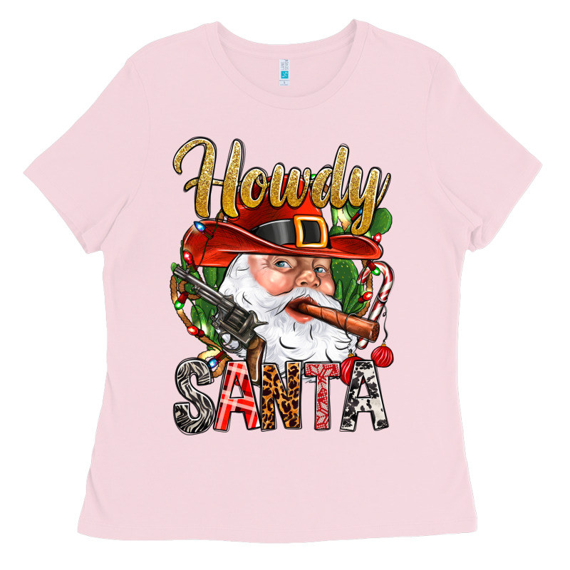 Howdy Santa Ladies Tee by BundleAndBundleShop | Teevron