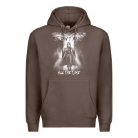 Coffee eric draven it can't rain all the time 1 Premium Hoodie - tuanDangUi