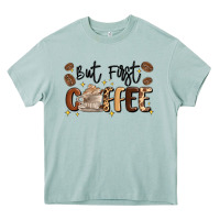 Arona but first coffee Heavy Core Tee - MaliasSmallBusiness