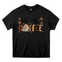Black but first coffee Heavy Core Tee - MaliasSmallBusiness