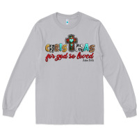 Moon Dust christmas for god so loved john 3 16 Long Sleeve Tee - Jasminsmagicworld