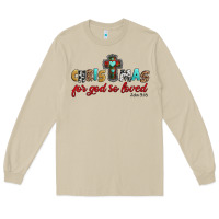 Mushroom christmas for god so loved john 3 16 Long Sleeve Tee - Jasminsmagicworld