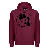 Burgundy little richard   rock'n'roll legend Premium Hoodie - tuanDangUi
