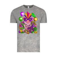 Cloud Rock Mardi Gras pig Vintage Tee - NancyCooperArtShop