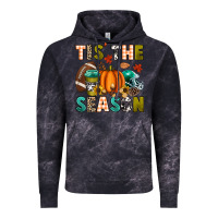 Cloud Black Tis' the season Vintage Hoodie - texasbilliewilder