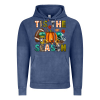 Vintage Denim Tis' the season Vintage Hoodie - texasbilliewilder