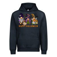 Navy happy halloween  gnomies Urban Hoodie - BarkalooDesign