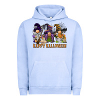 Pigment Grape Ice happy halloween  gnomies Urban Hoodie - BarkalooDesign