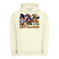 Pigment Pistachio happy halloween  gnomies Urban Hoodie - BarkalooDesign