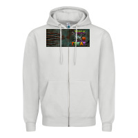Dove Grey trick rawr treat 15 oz mug Zipper Hoodie - BundleAndBundleShop