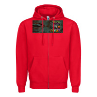 Red trick rawr treat 15 oz mug Zipper Hoodie - BundleAndBundleShop