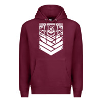 Burgundy girls' frontline griffin & kryuger Premium Hoodie - tuanDangUi