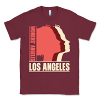 Burgundy Women's Angeles Los Angeles Classic Tee - Bettercallsaul