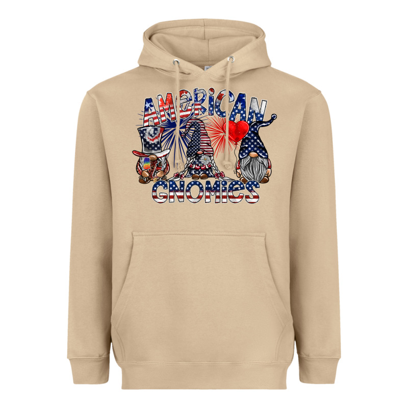 Amerikan Gnomies Heavyweight Hoodie by SublimationCraftShop | Teevron