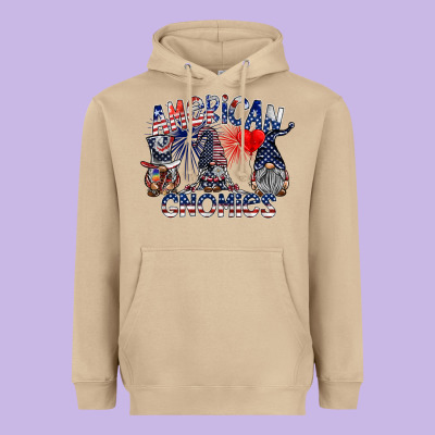 Amerikan Gnomies Heavyweight Hoodie Designed By Sublimationcraftshop