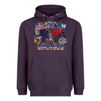 Plum amerikan gnomies Heavyweight Hoodie - SublimationCraftShop