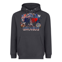 Smoke amerikan gnomies Heavyweight Hoodie - SublimationCraftShop