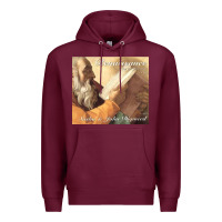 Burgundy sasha & digweed Premium Hoodie - tuanDangUi