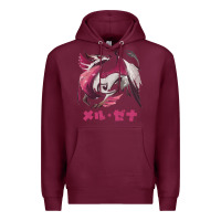 Burgundy monster hunter rise sunbreak malzeno kanji Premium Hoodie - tuanDangUi