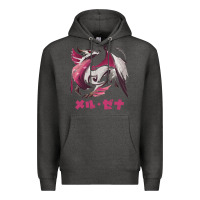 Charcoal Heather monster hunter rise sunbreak malzeno kanji Premium Hoodie - tuanDangUi
