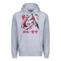 Heather Grey monster hunter rise sunbreak malzeno kanji Premium Hoodie - tuanDangUi