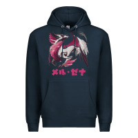 Navy monster hunter rise sunbreak malzeno kanji Premium Hoodie - tuanDangUi