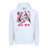 White monster hunter rise sunbreak malzeno kanji Premium Hoodie - tuanDangUi