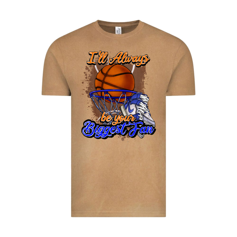 I'll Always Be Your Biggest Fan Basketball Vintage Tee by NancyCooperArtShop | Teevron
