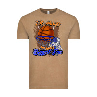 Vintage Coffee I'll always be your biggest fan basketball Vintage Tee - NancyCooperArtShop