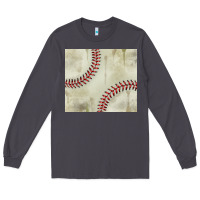 Smoke dirty baseball pattern Long Sleeve Tee - TumblerDesignByShophia
