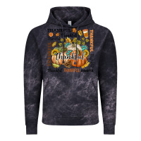 Cloud Black Thankful Vintage Hoodie - texasbilliewilder