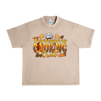 French Oak Thanksgiving Cooking Crew Urban Heavy Tee - texasbilliewilder