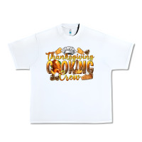 White Thanksgiving Cooking Crew Urban Heavy Tee - texasbilliewilder