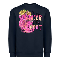 Navy give cancer the boot Heavyweight Sweatshirt - FaDigitalArtStudio