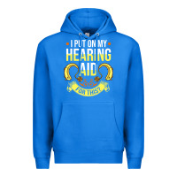 True Royal hearing aid gift funny deaf awareness t shirt Premium Hoodie - tuanDangUi
