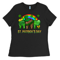 Black St. Patricks Dental Ladies Tee - BundleAndBundleShop